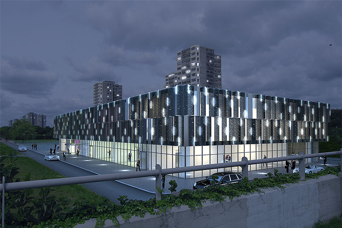 Cultural Center Building, an Architecture 3D Model by 3DNUTS (Photo 5 of 19)
