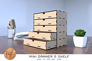 Desk Organizer 5 Drawers, a Templates & Theme by StanleyTirtoutomo (Thumbnail 2 of 7)