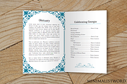 Funeral Template - Microsoft Word, a Brochure Template by MinimalistWord (Thumbnail 2 of 2)