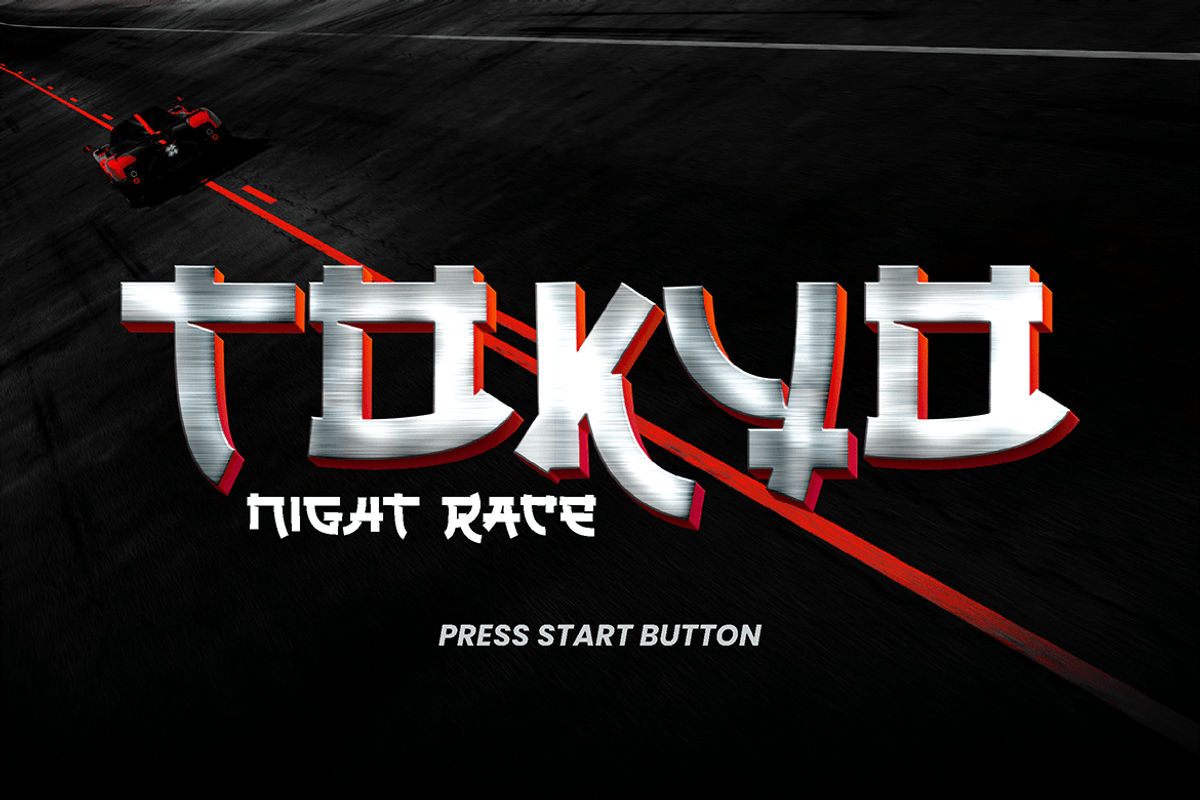 UNGAI - Japanese Font, a Font by tokokoo (Photo 9 of 15)