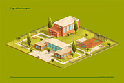 Schools City builder, an Education Illustration by blauananas (Thumbnail 6 of 21)