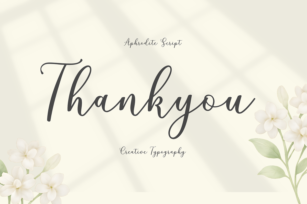 Aphrodite, a Script Font by Gatype (Photo 15 of 15)