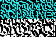 Gothic vector letters - 13, an Object Graphic by GeekClick (Thumbnail 15 of 16)