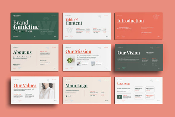 Brand Guideline Presentation preview 6