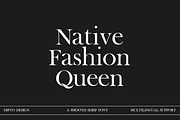 Clari- A fashionable font, a Serif Font by Dipto design (Thumbnail 2 of 6)
