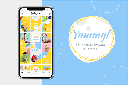 Instagram Puzzle - Yummy!