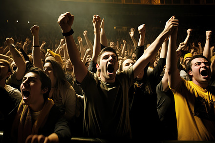 Euphoric fans, a Person Photo by Virgo Studio