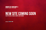 Coming Soon - Site Theme, a Templates & Theme by Foos (Thumbnail 1 of 2)