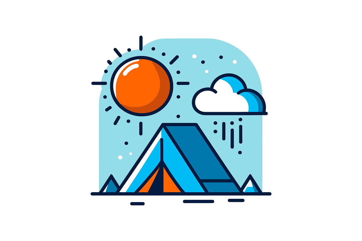 Camping Adventure Icon Set, an Object Graphic by Gfx_Store (Photo 4 of 13)