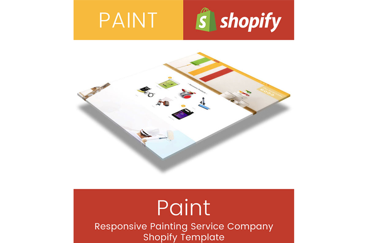 Paint Service Shopify Theme, a Shopify Template by ThemeTidy Shopify Agency (Photo 2 of 2)