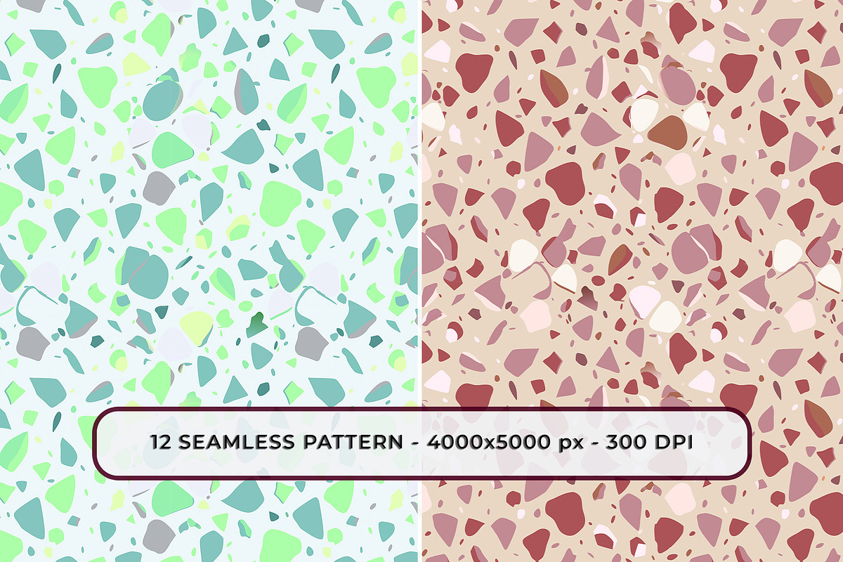 Colorful Terrazzo Seamless Pattern, a Pattern Graphic by RevintageStudio (Photo 8 of 9)