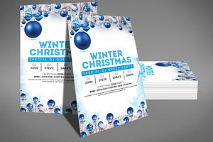 Winter Bash Party Flyer