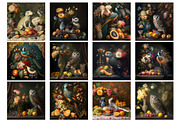 111 Animal Art Still Life Prints, a Background Graphic by YvY (Thumbnail 11 of 11)