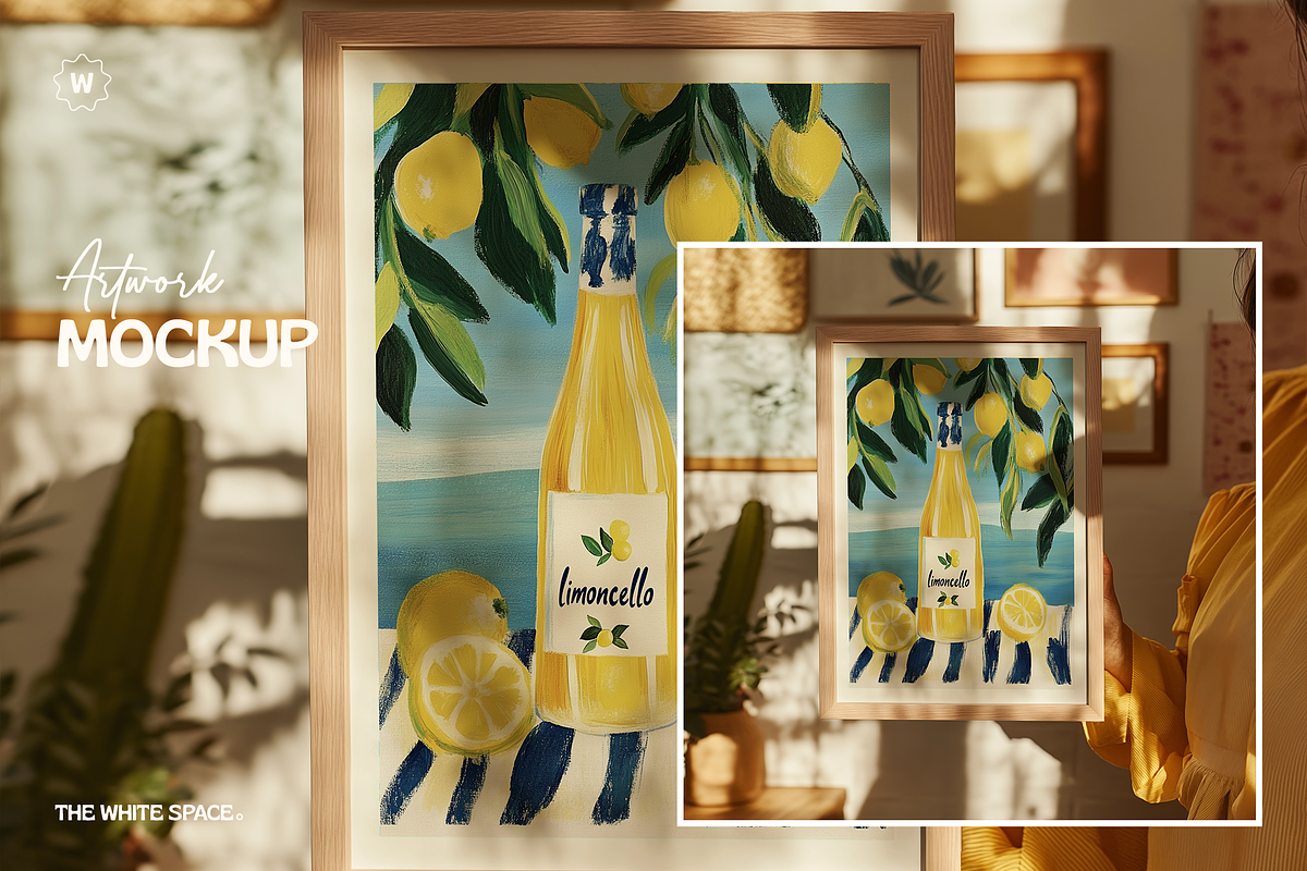 Frame Mockup - ISO A4 or 5x7 ratio, a Household Mockup by The White Space Co. (Photo 1 of 4)