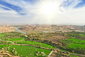 View from monkey temple, a Photo by saiko3p