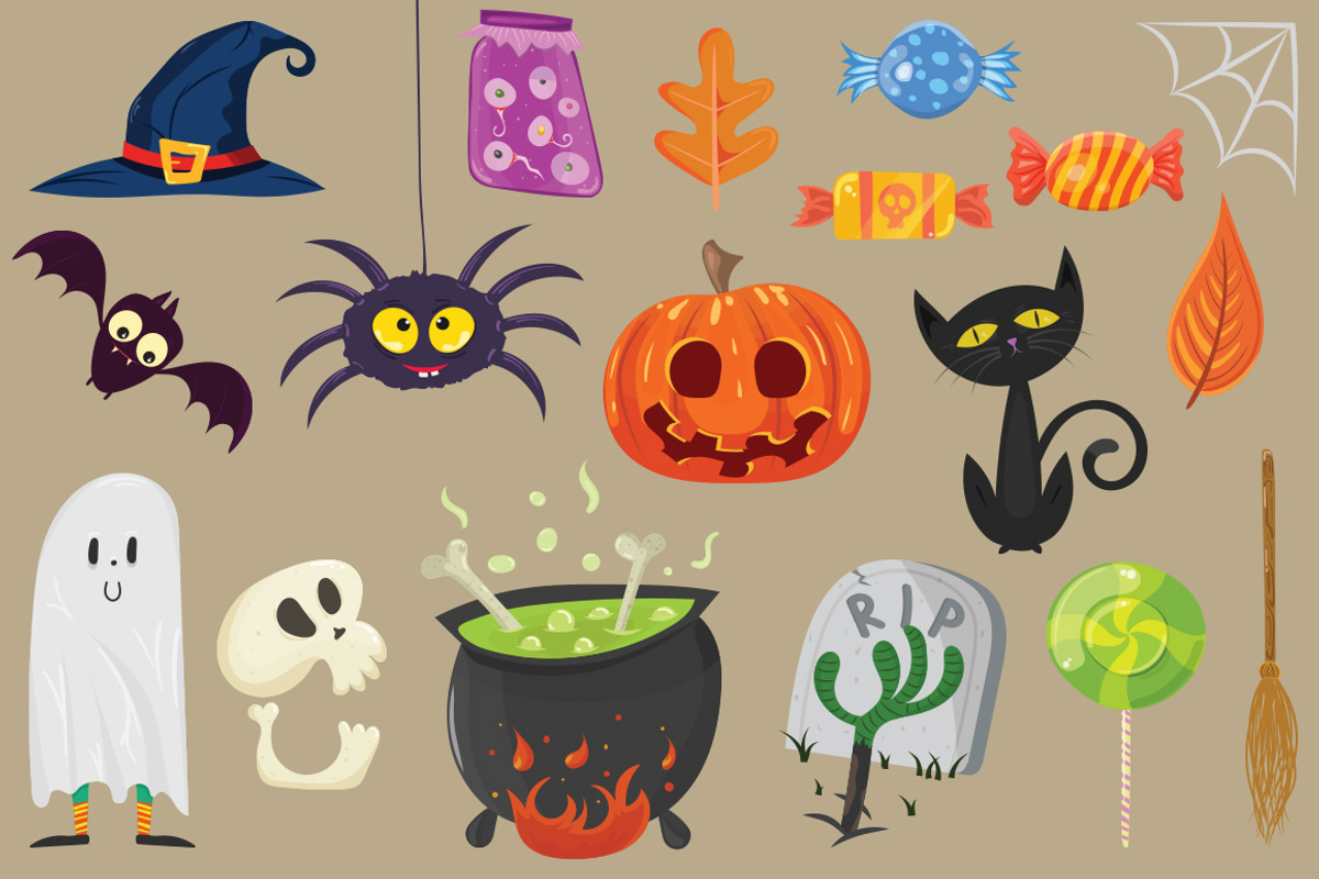 Halloween Flyer Cards Illustrations, a Graphic by VectorBurn (Photo 6 of 6)