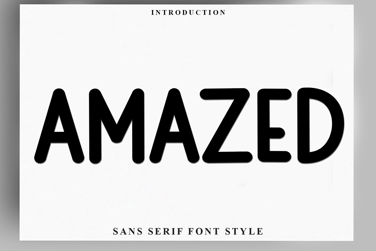Amazed, a Script Font by InermediaSTUDIO (Photo 1 of 7)