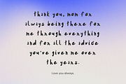 Thinkin Bout You Font, a Script Font by Nuchylee Photo (Thumbnail 5 of 7)