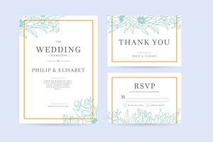 Wedding Invitation Set