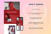 Bold Red Canva Coaching Website, a Landing Page Template by BLDGtheBoutique (Thumbnail 3 of 9)
