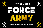 Force Army, a Blackletter Font by Fourteen Letter (Thumbnail 1 of 7)