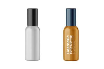 Cosmetic Bottle Mockup