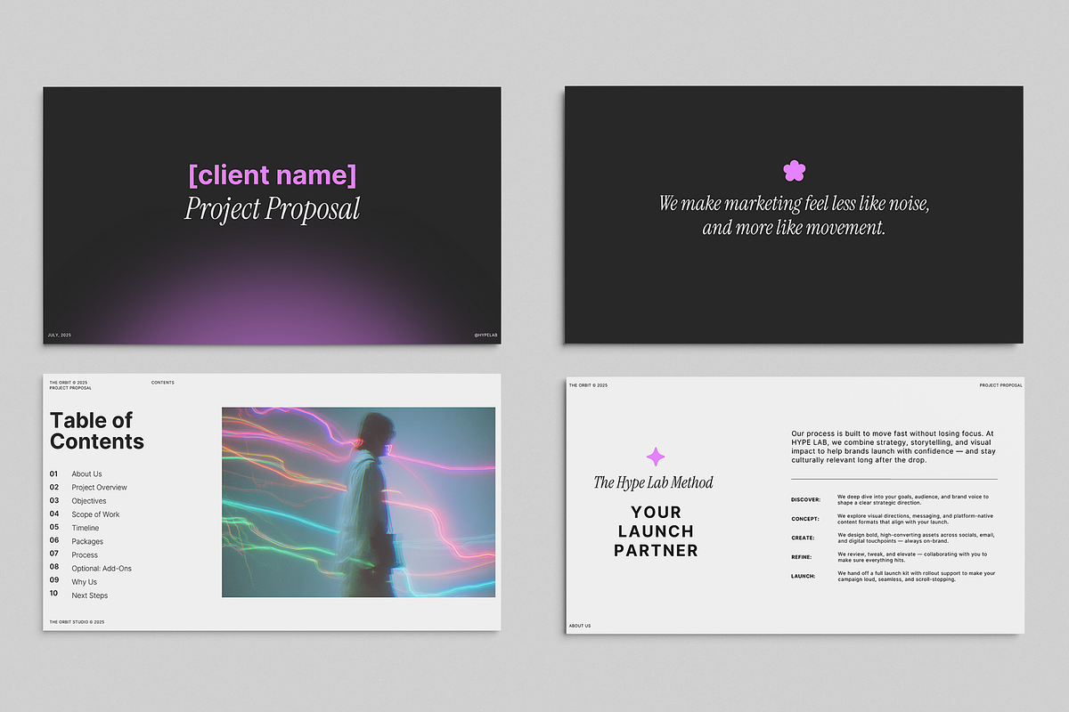 Hype Lab Project Proposal Deck preview 3