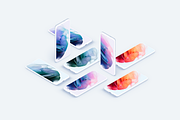 Galaxy S21 - 20 Clay Mockups Scenes, an Android Mockup by Asylab (Thumbnail 7 of 41)