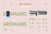 Aromanis Sweet Font + Bonus, a Sans Serif Font by Oui Studio (Thumbnail 9 of 16)