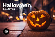 Halloween. 49 images, a Holiday Photo by Handmadefont (Thumbnail 1 of 12)