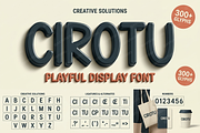 Cirotu - Modern Luxury Serif, a Serif Font by Astuti Studio (Thumbnail 17 of 25)