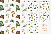 Vintage watercolor set, a Decorative Illustration by Nastilustra (Thumbnail 8 of 10)