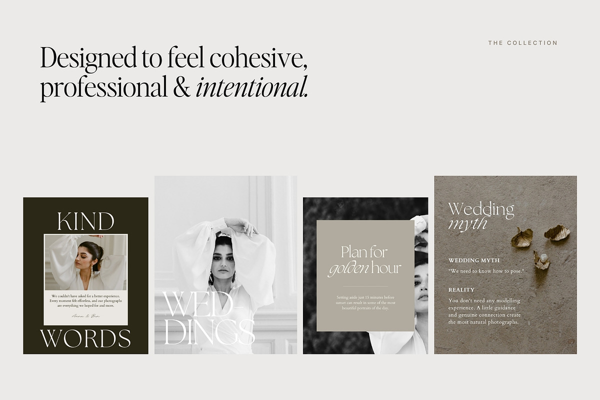 60 Instagram Templates | Canva Set, a Social Media Template by Adam and Grace (Photo 6 of 23)
