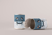 Aluminum Food Can Mockups - Large, a Cups & Container Mockup by pmvch (Thumbnail 25 of 31)