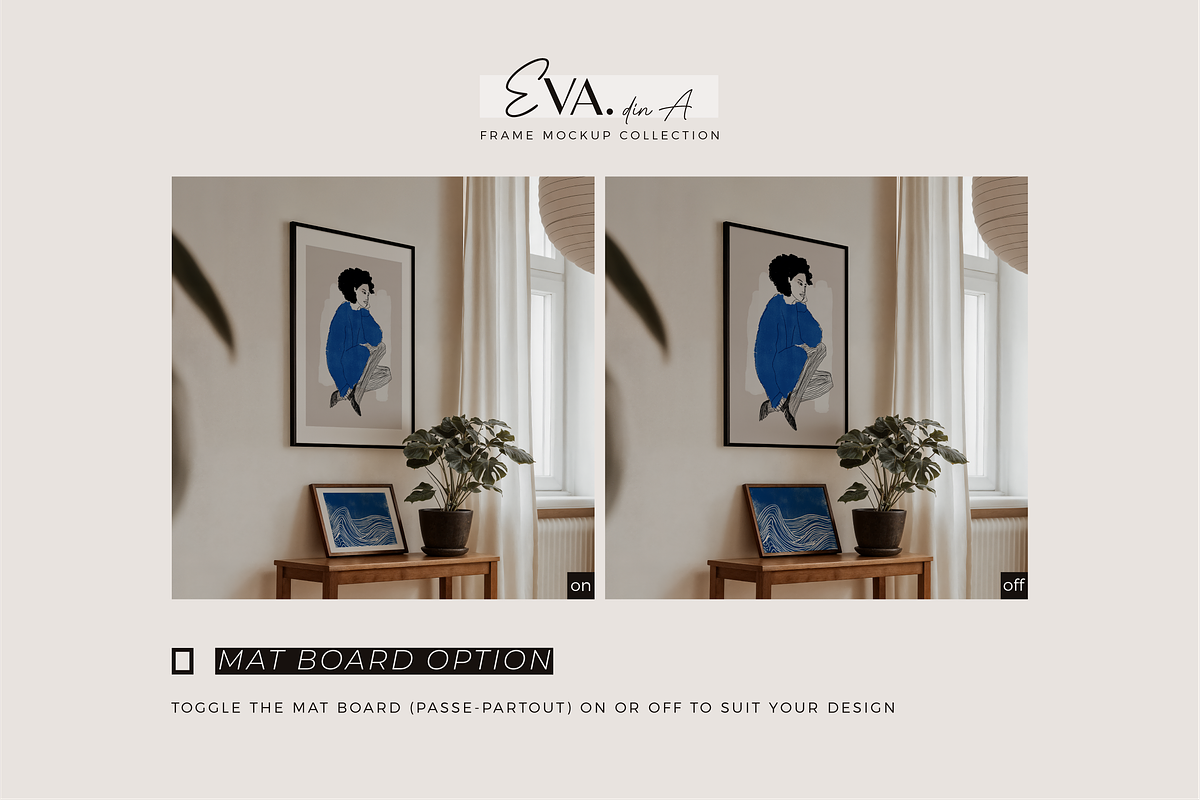 EVA Din A | Frame Mockup Collection, a Household Mockup by Acierto Studio (Photo 7 of 10)