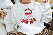 Christmas Santa Blowing Bubble Png, an Illustration by OK Design (Thumbnail 2 of 4)