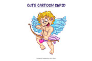 Cute cartoon cupid., an Animal Illustration by KENO Mascots (Thumbnail 2 of 9)
