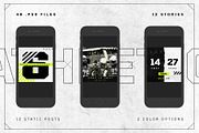 ATHLETICO 2- BALLER INSTAGRAM KIT, a Social Media Template by GOAT Design Co. (Thumbnail 9 of 13)