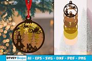 Christmas Scene Ornaments Layered, a Decorative Illustration by OTVEY DESIGN (Thumbnail 13 of 13)