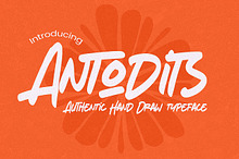 Antodits - Authentic Hand Drawn Type