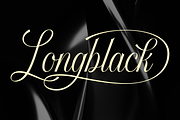 Longblack - Elegant & Versatile Font, a Script Font by 50Fox (Thumbnail 1 of 11)