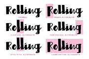 Greatpark Typeface, a Script Font by QueenType (Thumbnail 3 of 5)