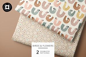 Birds & Flowers
