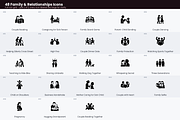 Family & Relationships Icons, a Solid Icon by Symbolic Language (Thumbnail 3 of 4)