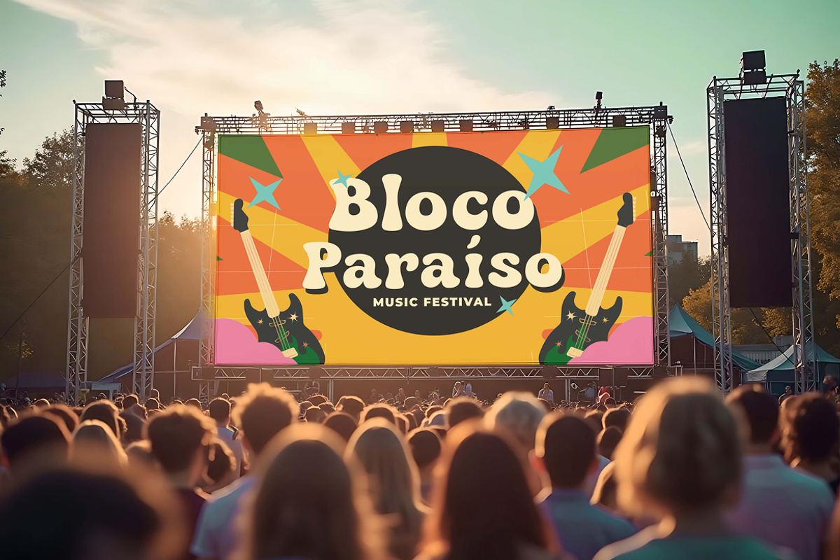 Malloray Retro Psychedelic 70's Font, a Sans Serif Font by Rasio Studio (Photo 10 of 11)