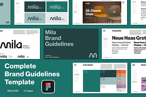 Complete | Brand Guidelines - Figma, a Presentation Template by Typefool's Shop