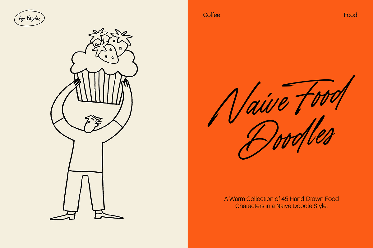 FOOD BUNDLE Vol.2: All 5 in 1, a Food Illustration by Veyla (Photo 32 of 51)