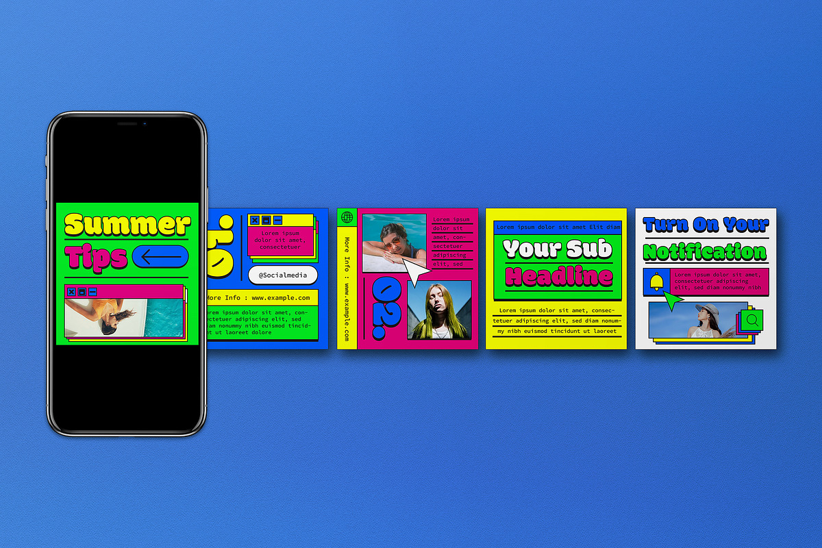 Summer Fest Instagram Carousel, a Social Media Template by graphicook (Photo 3 of 3)