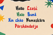 Chunkriot - Playful Display Font, a Sans Serif Font by Maenjari Std (Thumbnail 8 of 10)