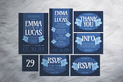 Illustrative Wedding Invitation, an Invitation Template by The Good Store (Thumbnail 1 of 4)
